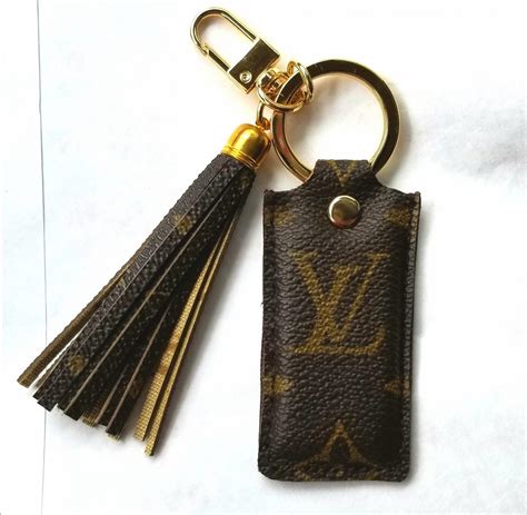 louis vuitton key chain used|Louis Vuitton keychain price.